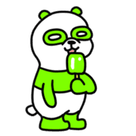 Kiwi panda sticker sticker #11032029