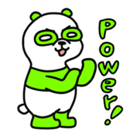 Kiwi panda sticker sticker #11032037