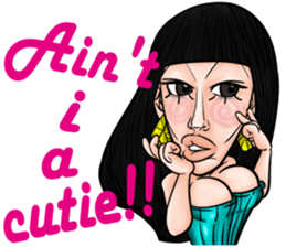 Ugly sisters 3.0 international sticker #11032923