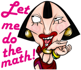 Ugly sisters 3.0 international sticker #11032926