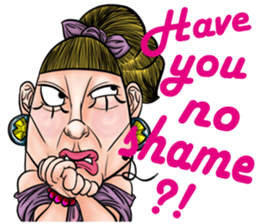 Ugly sisters 3.0 international sticker #11032928