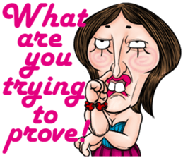 Ugly sisters 3.0 international sticker #11032929