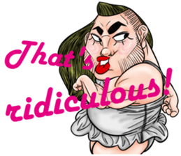 Ugly sisters 3.0 international sticker #11032937