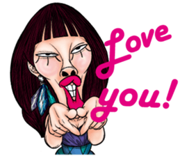 Ugly sisters 3.0 international sticker #11032945