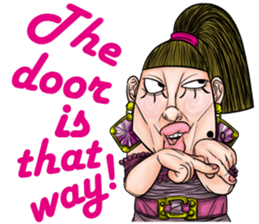 Ugly sisters 3.0 international sticker #11032946