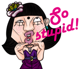 Ugly sisters 3.0 international sticker #11032948