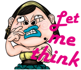 Ugly sisters 3.0 international sticker #11032950