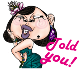 Ugly sisters 3.0 international sticker #11032951