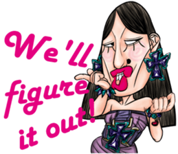 Ugly sisters 3.0 international sticker #11032953