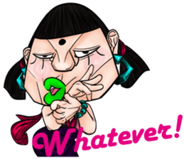 Ugly sisters 3.0 international sticker #11032955