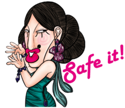 Ugly sisters 3.0 international sticker #11032956