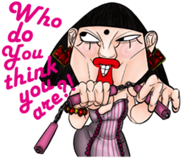 Ugly sisters 3.0 international sticker #11032959