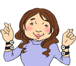 Funny Face Japanese for world sticker #11033061