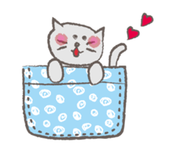 Pocket Cat sticker #11033120
