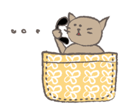 Pocket Cat sticker #11033140