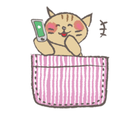 Pocket Cat sticker #11033141