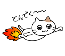 daily conversation send from cat sticker #11033645