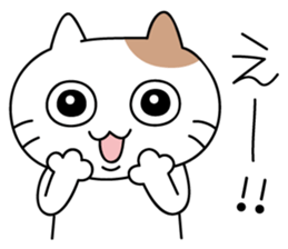 daily conversation send from cat sticker #11033661