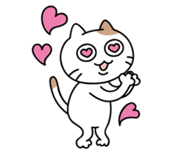 daily conversation send from cat sticker #11033665