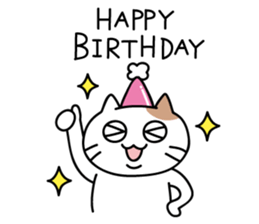 daily conversation send from cat sticker #11033673