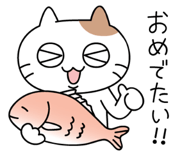 daily conversation send from cat sticker #11033674