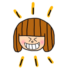 Junko and cat. sticker #11033725