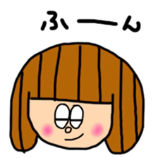 Junko and cat. sticker #11033735