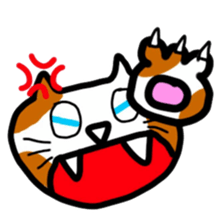 Junko and cat. sticker #11033747