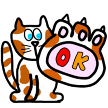 Junko and cat. sticker #11033749