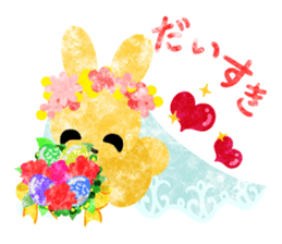 Pretty Little Rabbits Sticker 2 sticker #11033995