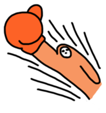 Happy Sloth BonBon sticker #11035123