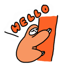 Happy Sloth BonBon sticker #11035124