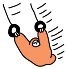 Happy Sloth BonBon sticker #11035128