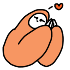 Happy Sloth BonBon sticker #11035130