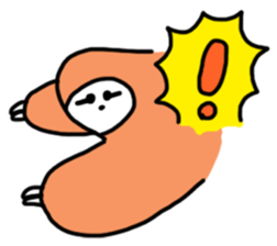 Happy Sloth BonBon sticker #11035131