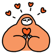 Happy Sloth BonBon sticker #11035132