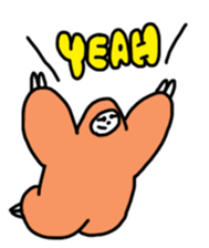 Happy Sloth BonBon sticker #11035134