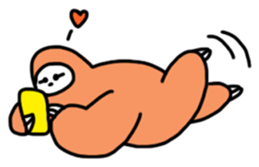 Happy Sloth BonBon sticker #11035135