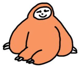 Happy Sloth BonBon sticker #11035136