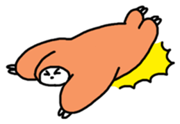 Happy Sloth BonBon sticker #11035137