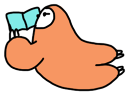 Happy Sloth BonBon sticker #11035139