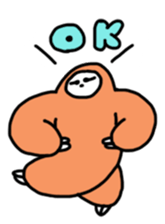 Happy Sloth BonBon sticker #11035140