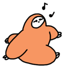 Happy Sloth BonBon sticker #11035142