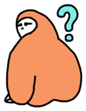 Happy Sloth BonBon sticker #11035145