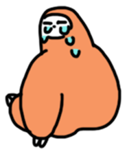 Happy Sloth BonBon sticker #11035150