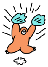 Happy Sloth BonBon sticker #11035152