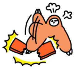 Happy Sloth BonBon sticker #11035153