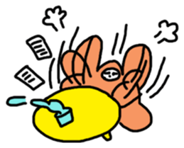 Happy Sloth BonBon sticker #11035154