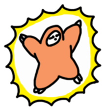 Happy Sloth BonBon sticker #11035156