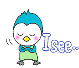 Smile-penguin sticker #11035256